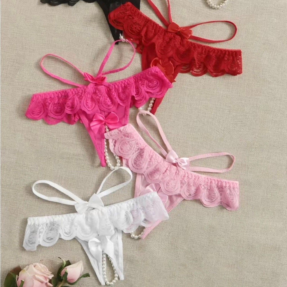 Open Crotch Panty Set (4pc)